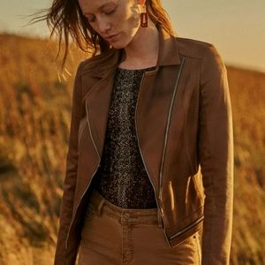 New Faux Leather Jacket